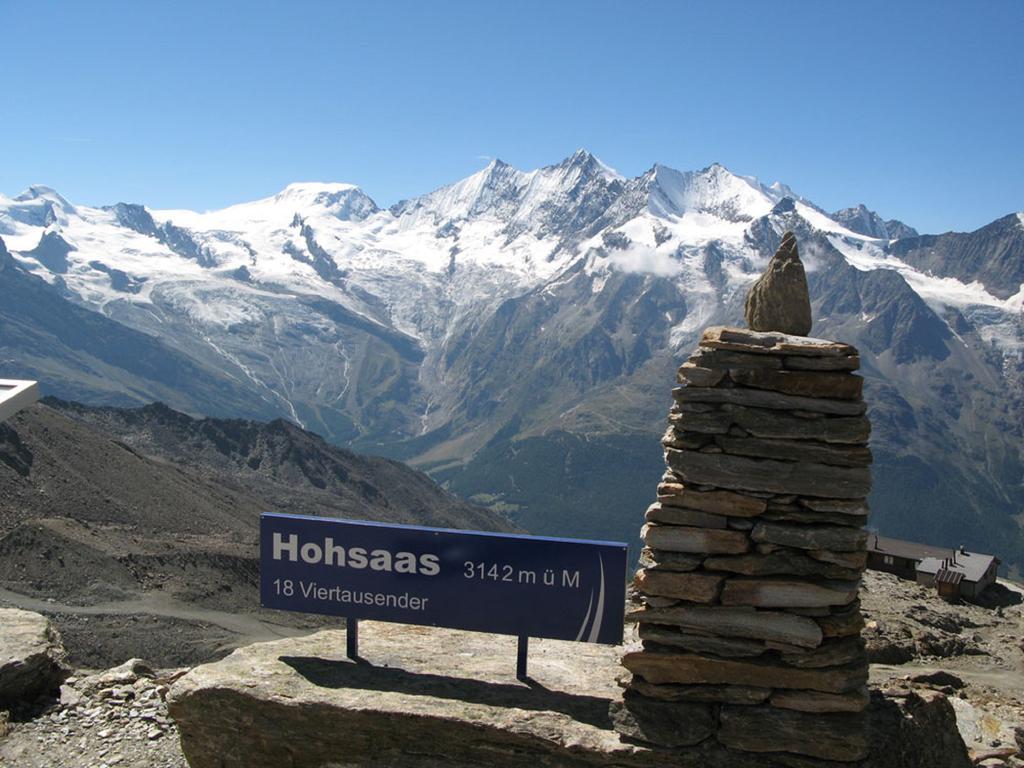 Haus Mondelli Appartement Saas-Almagell Buitenkant foto